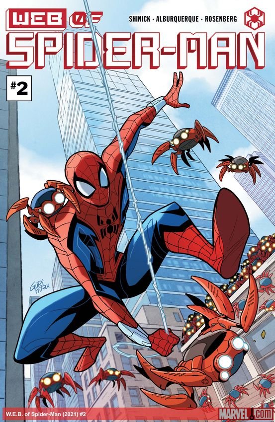 Cover of W.e.b. Of Spider-Man (2021) - #2