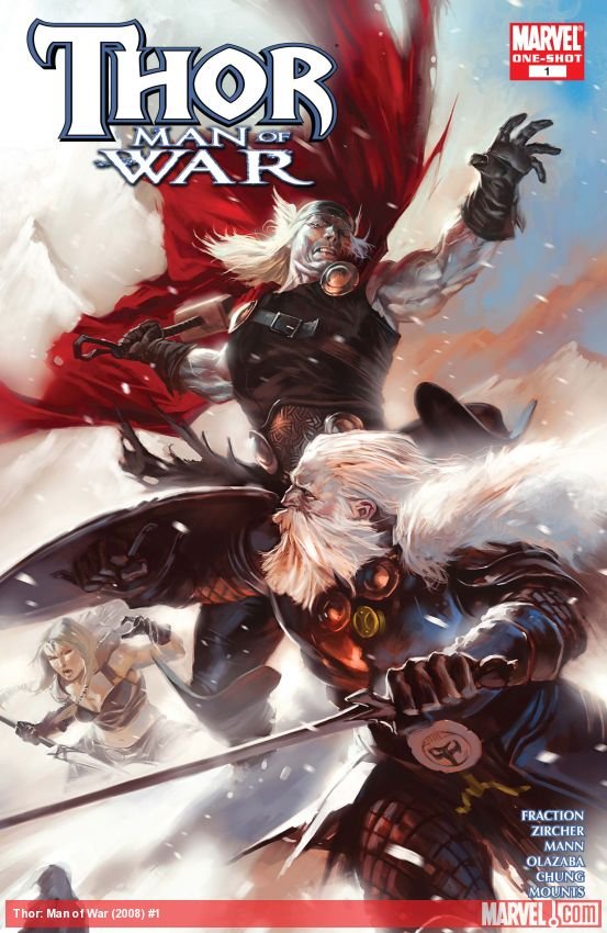 Cover of Thor: Man Of War (2008) - #1