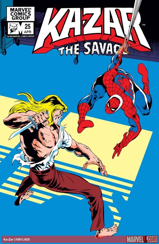 Cover of Ka-Zar The Savage (1981) - #25