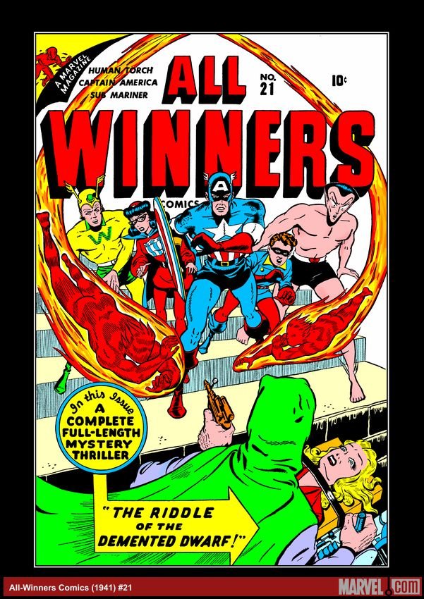Cover of All-Winners Comics (1941) - #21