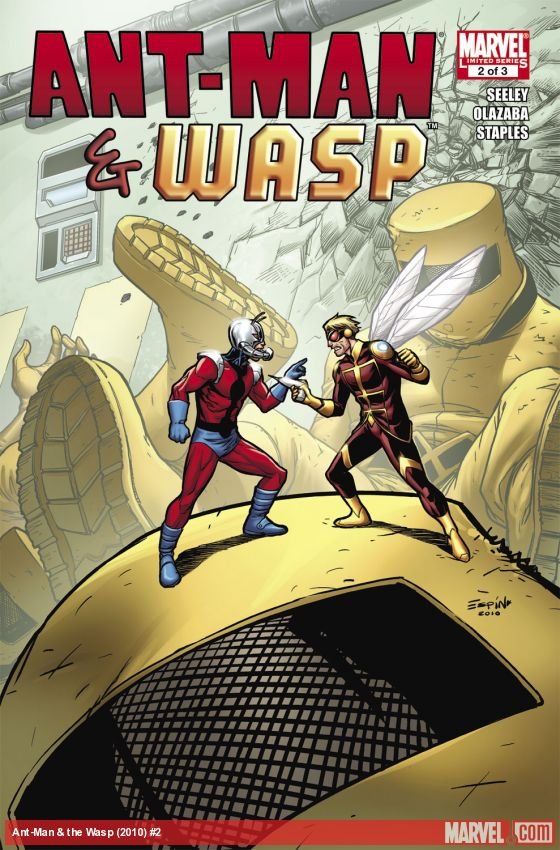 Cover of Ant-Man & Wasp (2010) - #2