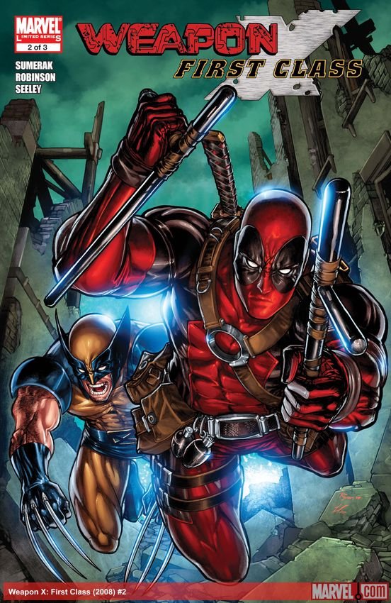Cover of Weapon X: First Class (2008) - #2