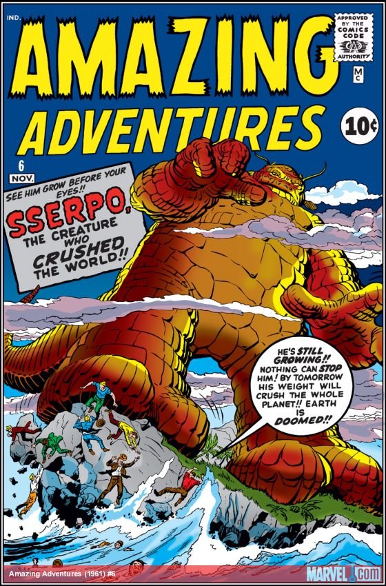 Cover of Amazing Adventures (1961) - #6