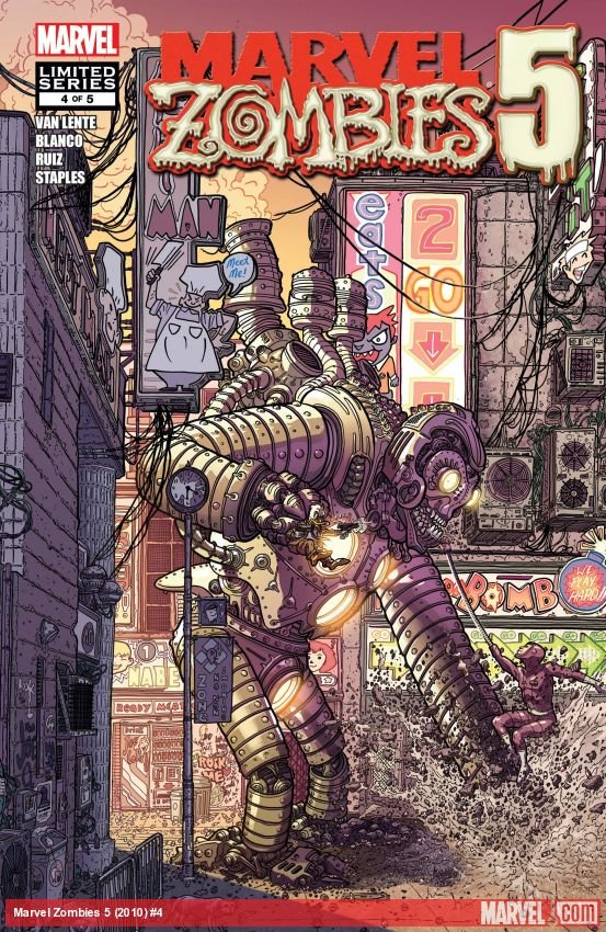 Cover of Marvel Zombies 5 (2010) - #4