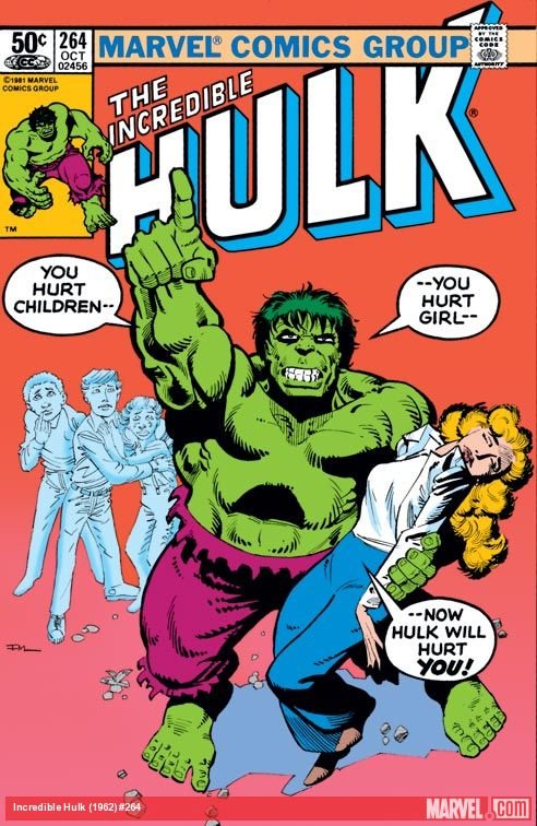 Cover of Incredible Hulk (1962) - #264