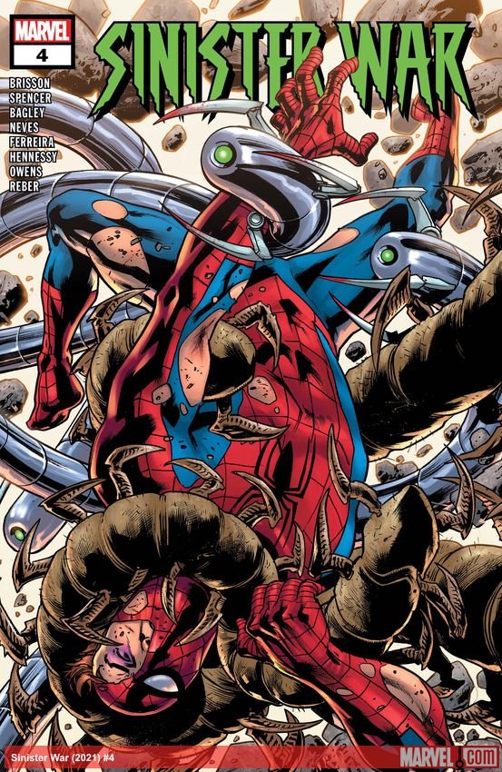 Cover of Sinister War (2021) - #4