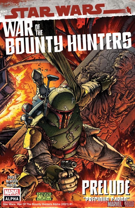 Cover of Star Wars: War Of The Bounty Hunters Alpha (2021) - #1