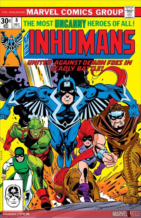 Cover of Inhumans (1975) - #8
