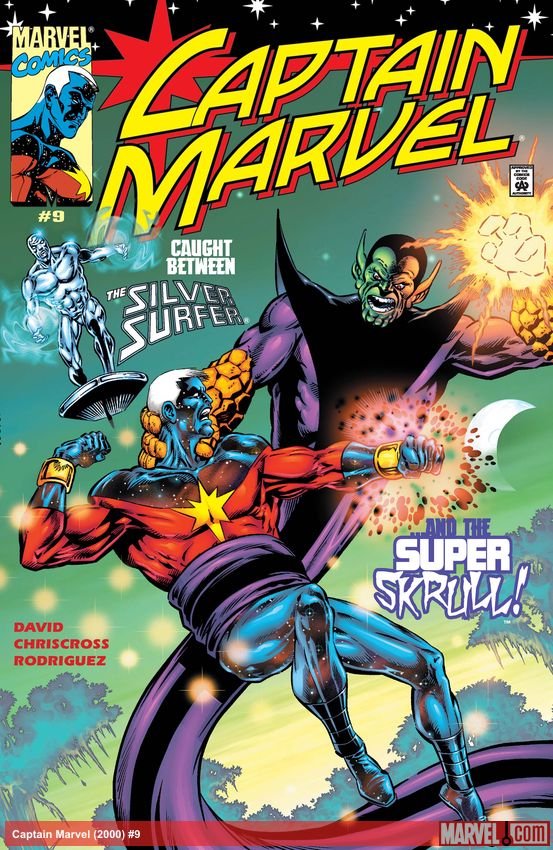 Cover of Captain Marvel (1999) - #9