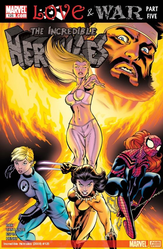 Cover of Incredible Hercules (2008) - #125