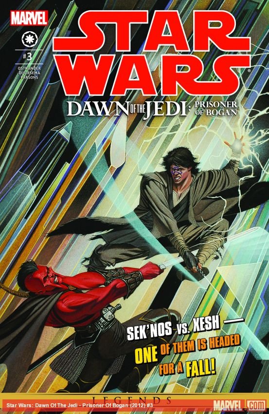 Cover of Star Wars: Dawn Of The Jedi - Prisoner Of Bogan (2012) - #3