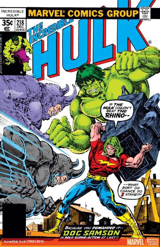 Cover of Incredible Hulk (1962) - #218