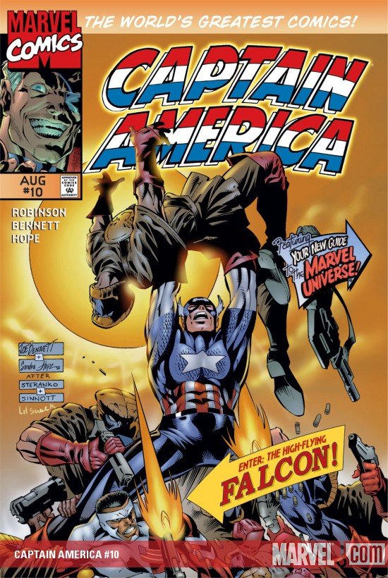 Cover of Captain America (1996) - #10