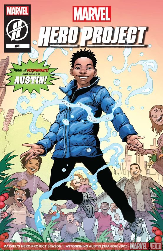 Cover of Marvel's Hero Project Season 1: Astonishing Austin [Spanish] (2020) - #1