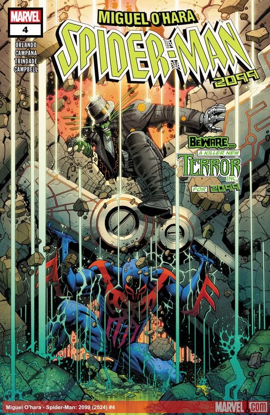 Cover of Miguel O'hara - Spider-Man: 2099 (2024) - #4