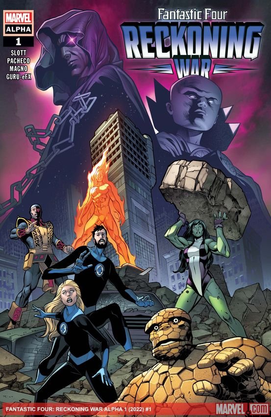 Cover of Fantastic Four: Reckoning War Alpha (2022) - #1