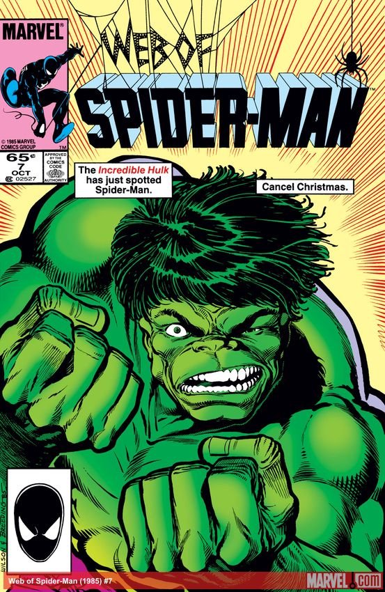 Cover of Web Of Spider-Man (1985) - #7
