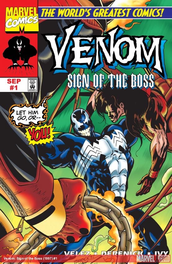 Cover of Venom: Sign Of The Boss (1997) - #1