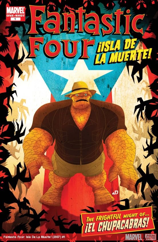 Cover of Fantastic Four: Isla De La Muerte! (2007) - #1