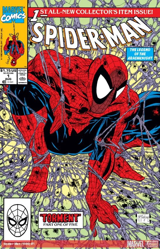 Cover of Spider-Man (1990) - #1