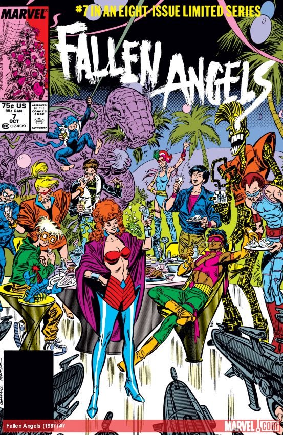 Cover of Fallen Angels (1987) - #7