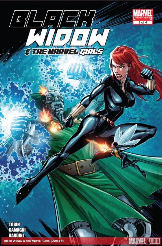 Cover of Black Widow & The Marvel Girls (2009) - #2
