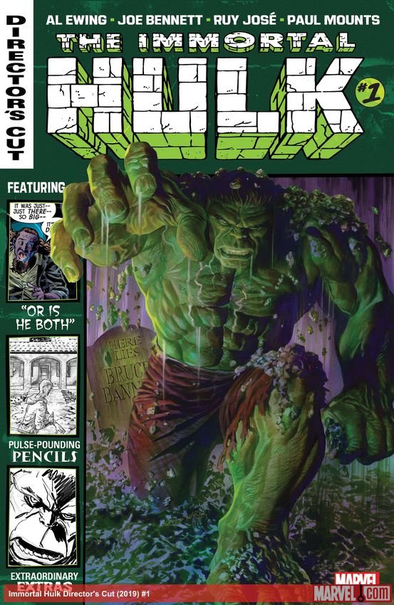 Cover of Immortal Hulk Director's Cut (2019) - #1