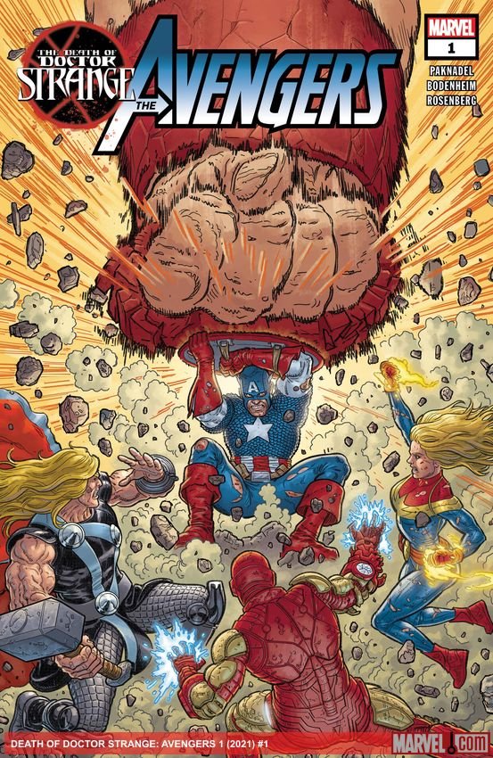 Cover of Death Of Doctor Strange: Avengers (2021) - #1