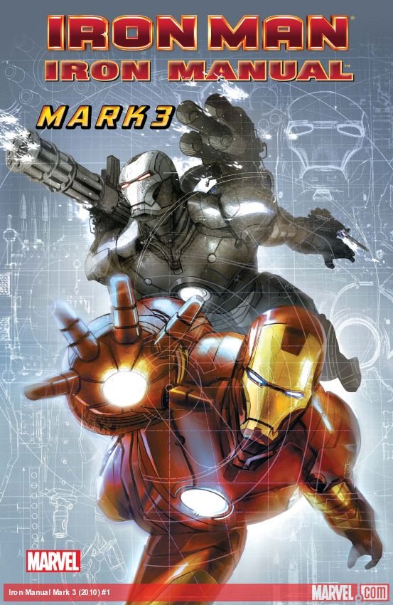 Cover of Iron Manual Mark 3 (2010) - #1