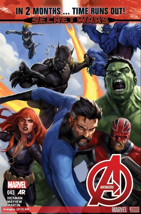 Cover of Avengers (2012) - #43
