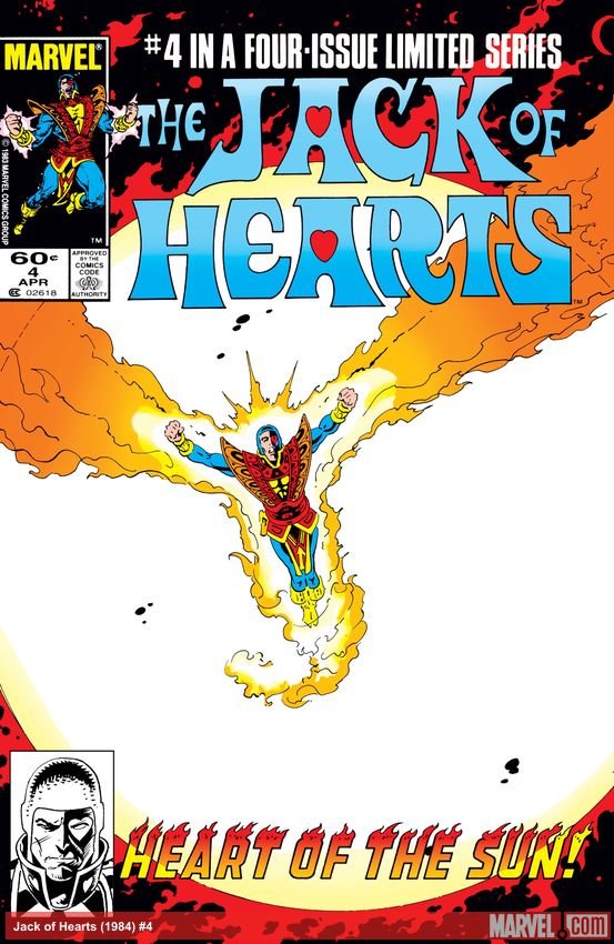 Cover of Jack Of Hearts (1984) - #4