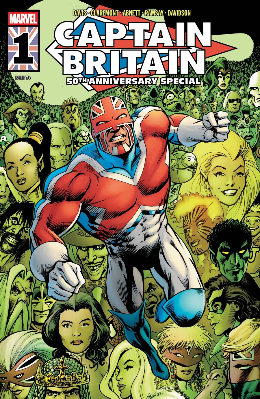 Cover of Captain Britain 50th Anniversary Special (2026) - #1