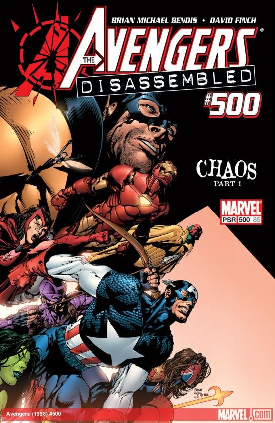 Cover of Avengers (1998) - #500