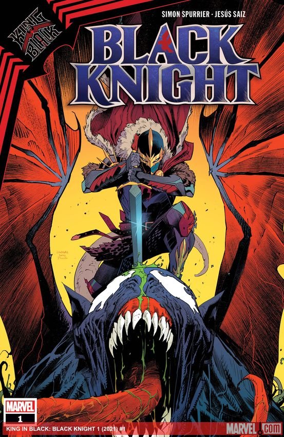 Cover of King In Black: Black Knight (2021) - #1