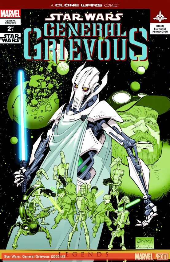 Cover of Star Wars: General Grievous (2005) - #2