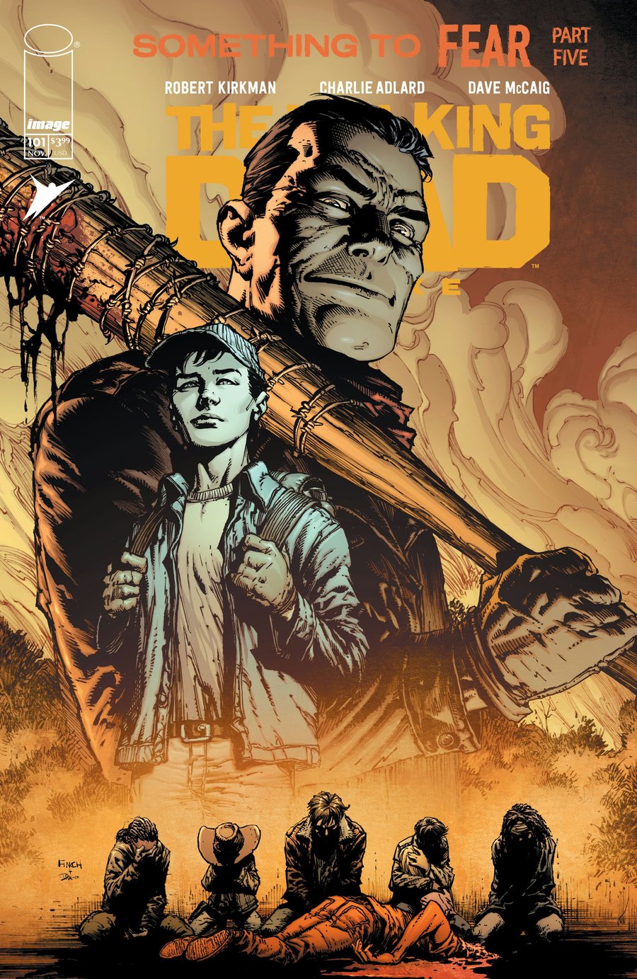 Cover of The The Walking Dead: Deluxe (2020) - #101
