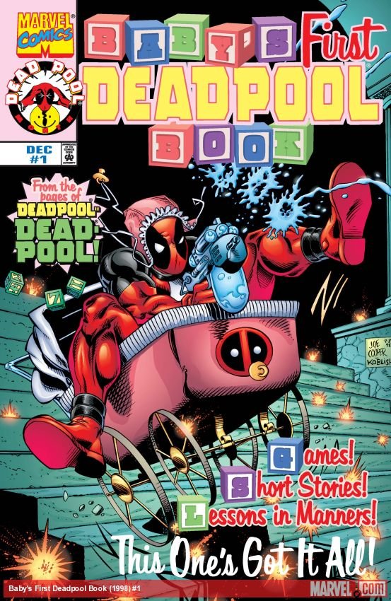 Cover of Baby's First Deadpool Book (1998) - #1