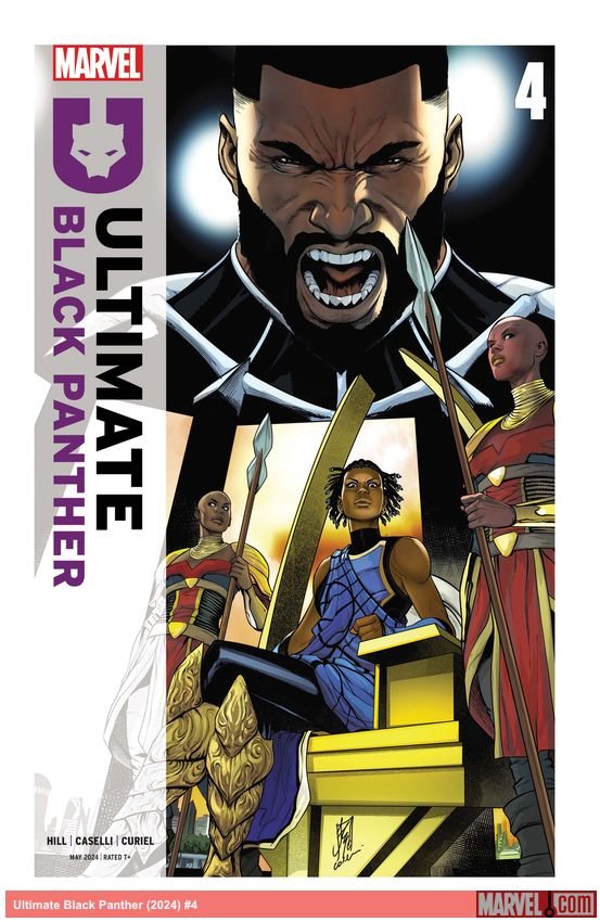 Cover of Ultimate Black Panther (2024) - #4