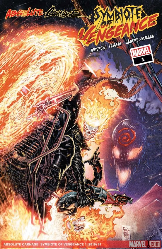 Cover of Absolute Carnage: Symbiote Of Vengeance (2019) - #1