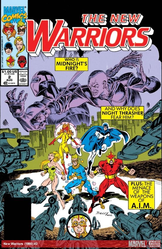 Cover of New Warriors (1990) - #2