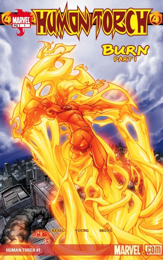 Cover of Human Torch (2003) - #1