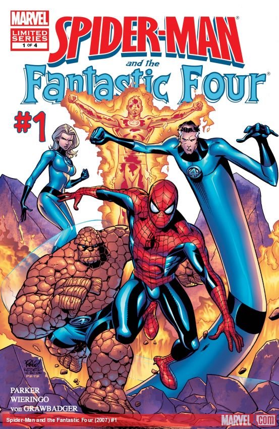 Cover of Spider-Man And The Fantastic Four (2007) - #1
