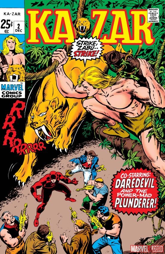 Cover of Ka-Zar (1970) - #2