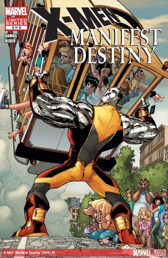 Cover of X-Men: Manifest Destiny (2008) - #3