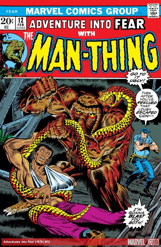 Cover of Adventure Into Fear (1970) - #12