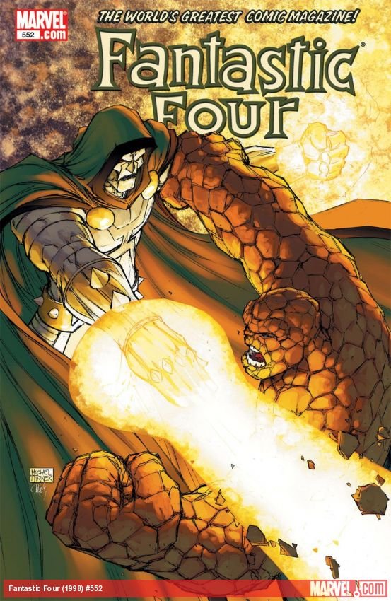 Cover of Fantastic Four (1998) - #552