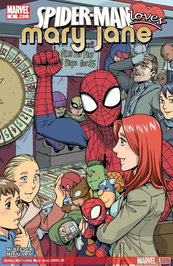 Cover of Spider-Man Loves Mary Jane (2005) - #5