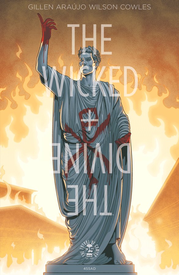 Cover of The Wicked + The Divine: 455 Ad (2017) - #1