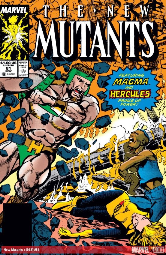 Cover of New Mutants (1983) - #81