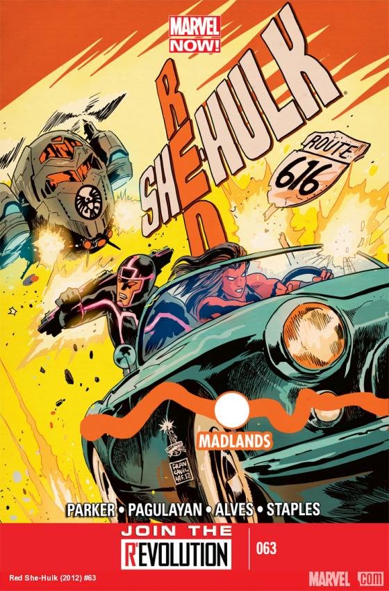 Cover of Red She-Hulk (2012) - #63